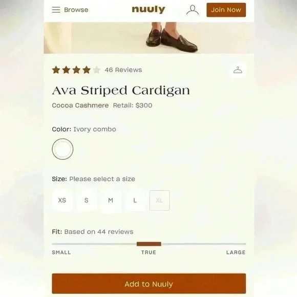 Cocoa Cashmere London Collared 100% Cashmere sweater XS - Picture 5 of 7